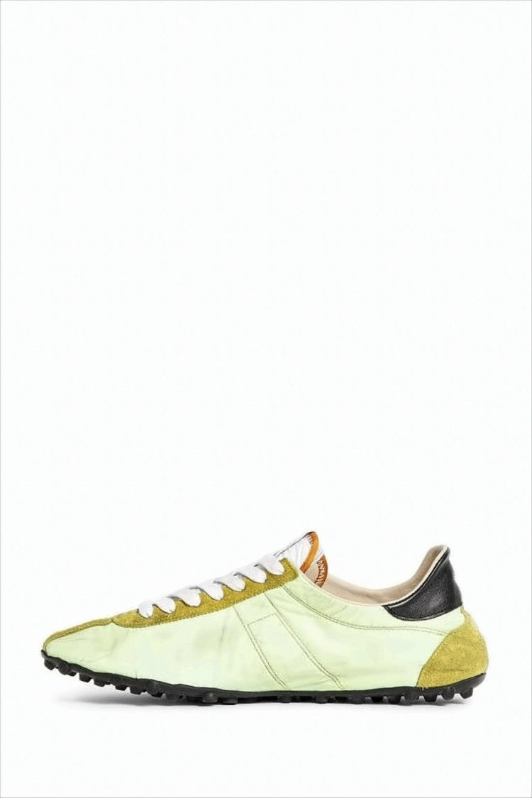Maison Margiela Low-Profile Sneakers With Calf Leather Accents