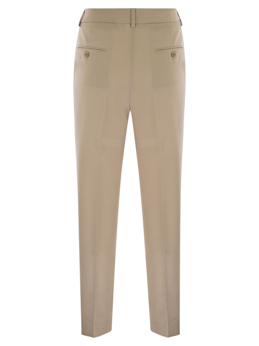 Max Mara Canon - Wool Cigarette Trousers