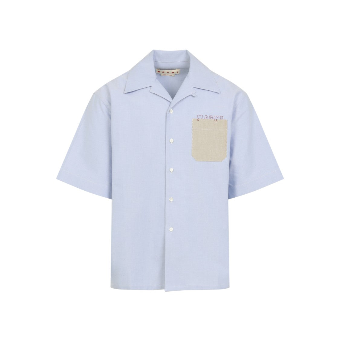 Marni Light Blue Cotton Shirt