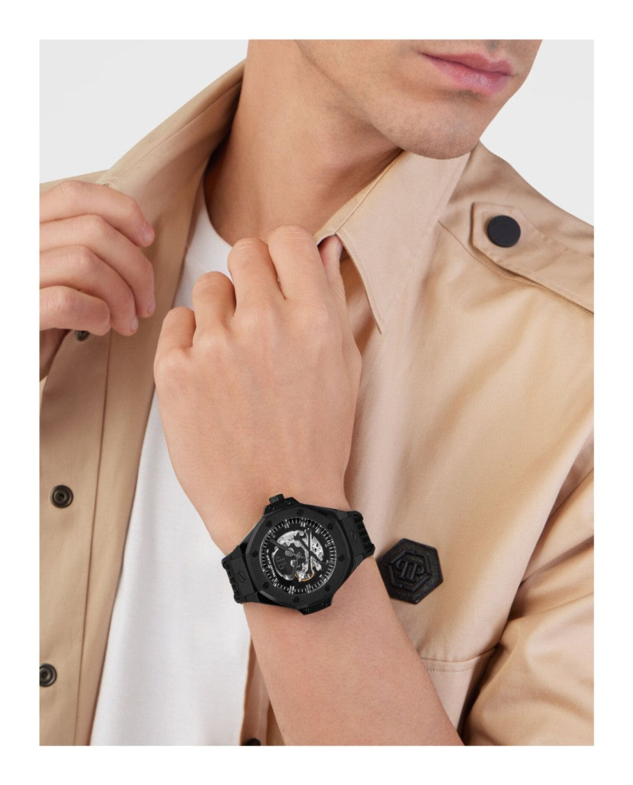 Philipp Plein Plein $Keleton Royal Automatic Watch