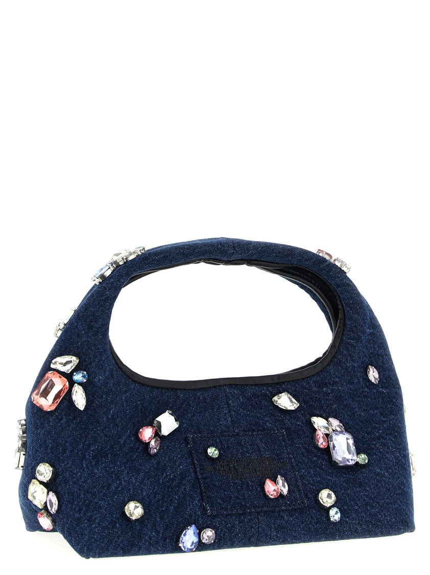 Marc Jacobs The Gem Denim Mini Sack' Handbag