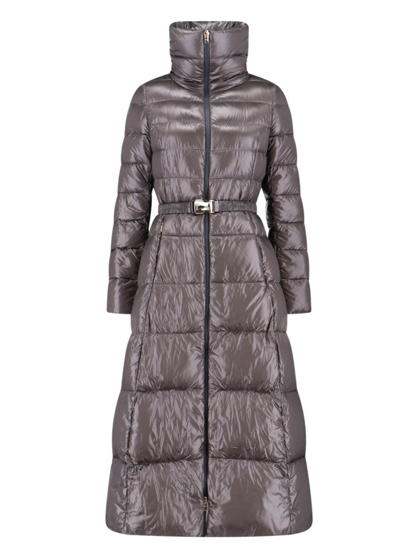 Herno Maxi Down Jacket With High Collar