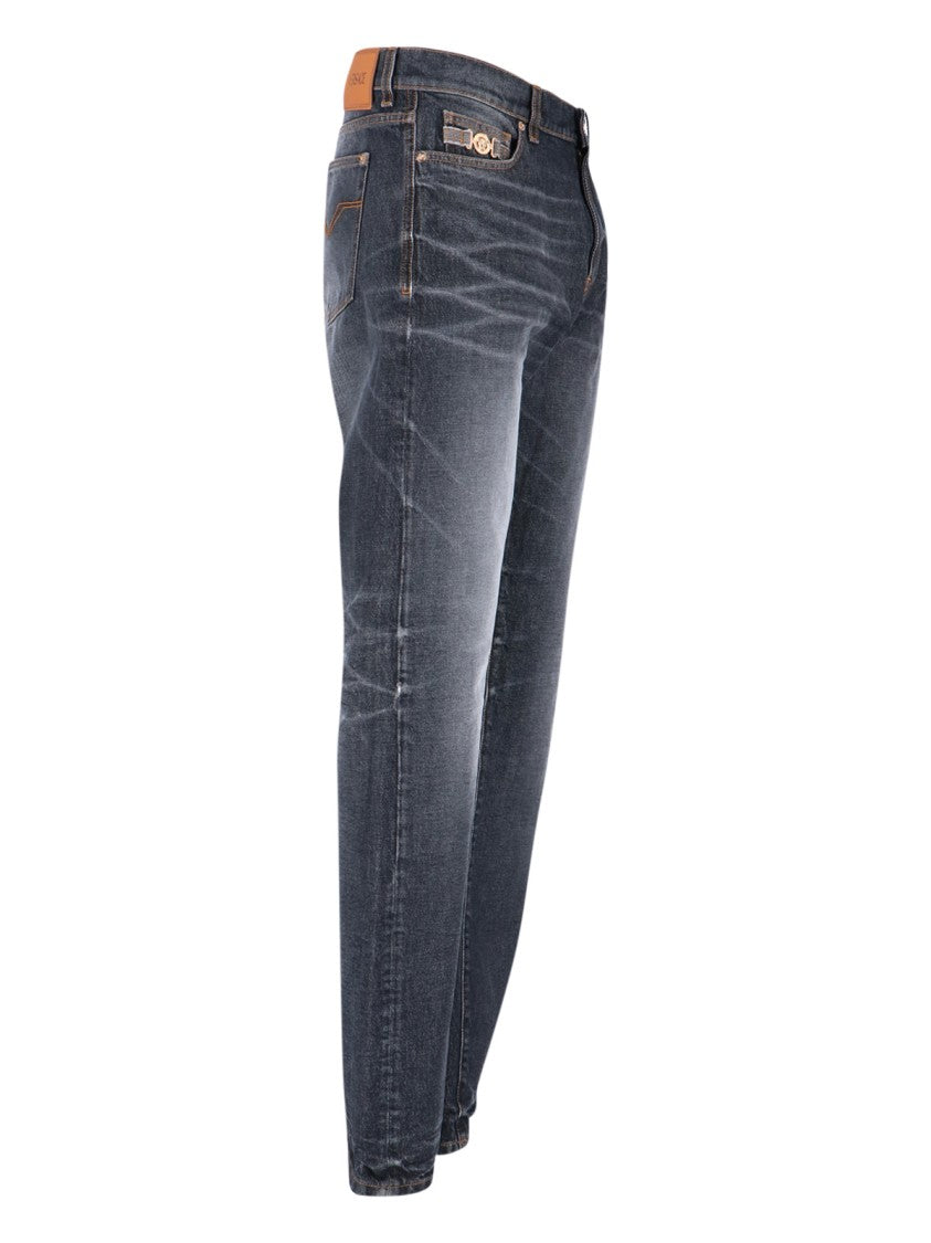 Versace "Medusa Biggie" Jeans Blue