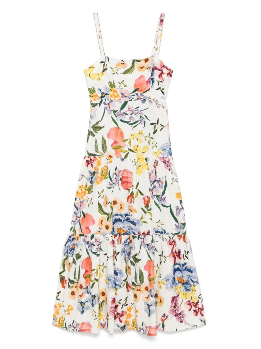 Farm Rio Greek Garden Long Dress