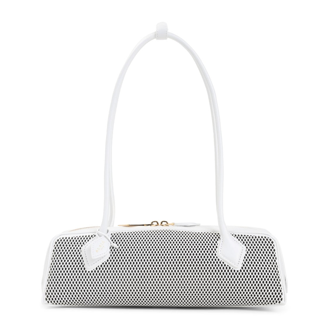 Alaïa Shoulder Bag With Distinctive Mesh Overlay