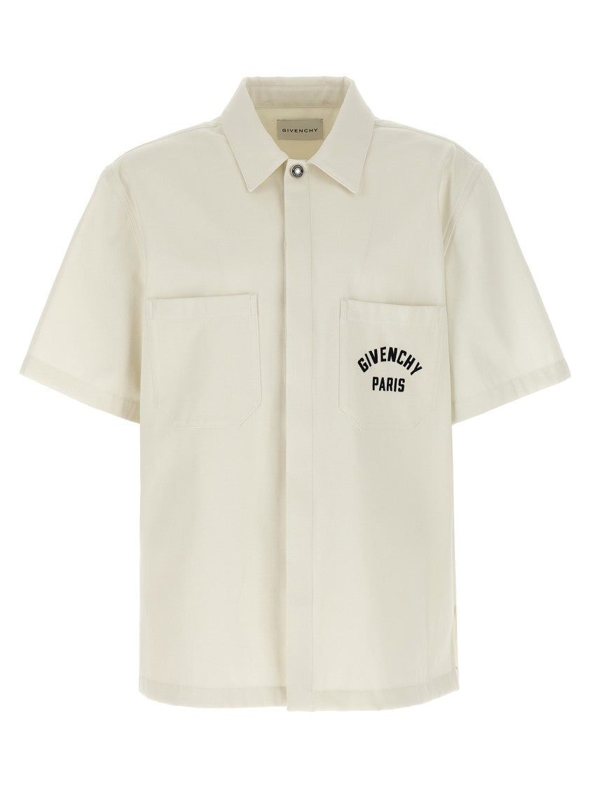 Givenchy Logo Embroidery Shirt