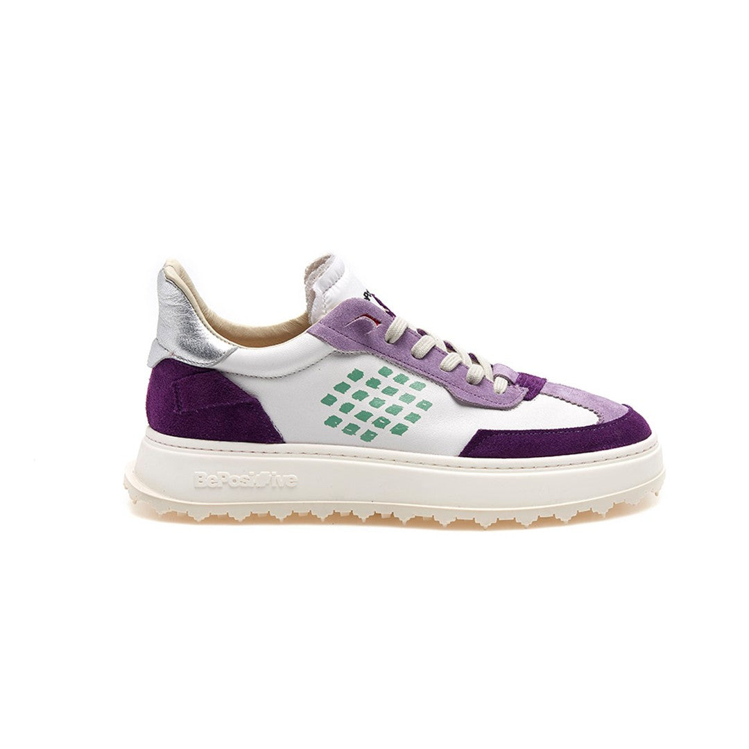 Bepositive Cuprace Wing - Leather + Suede Sneakers