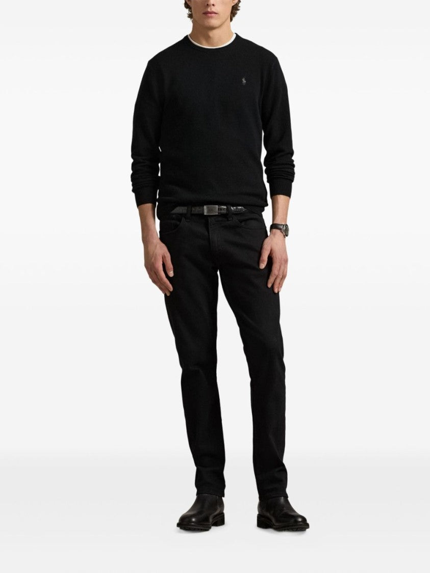 Polo Ralph Lauren Classic Black Crewneck Sweater