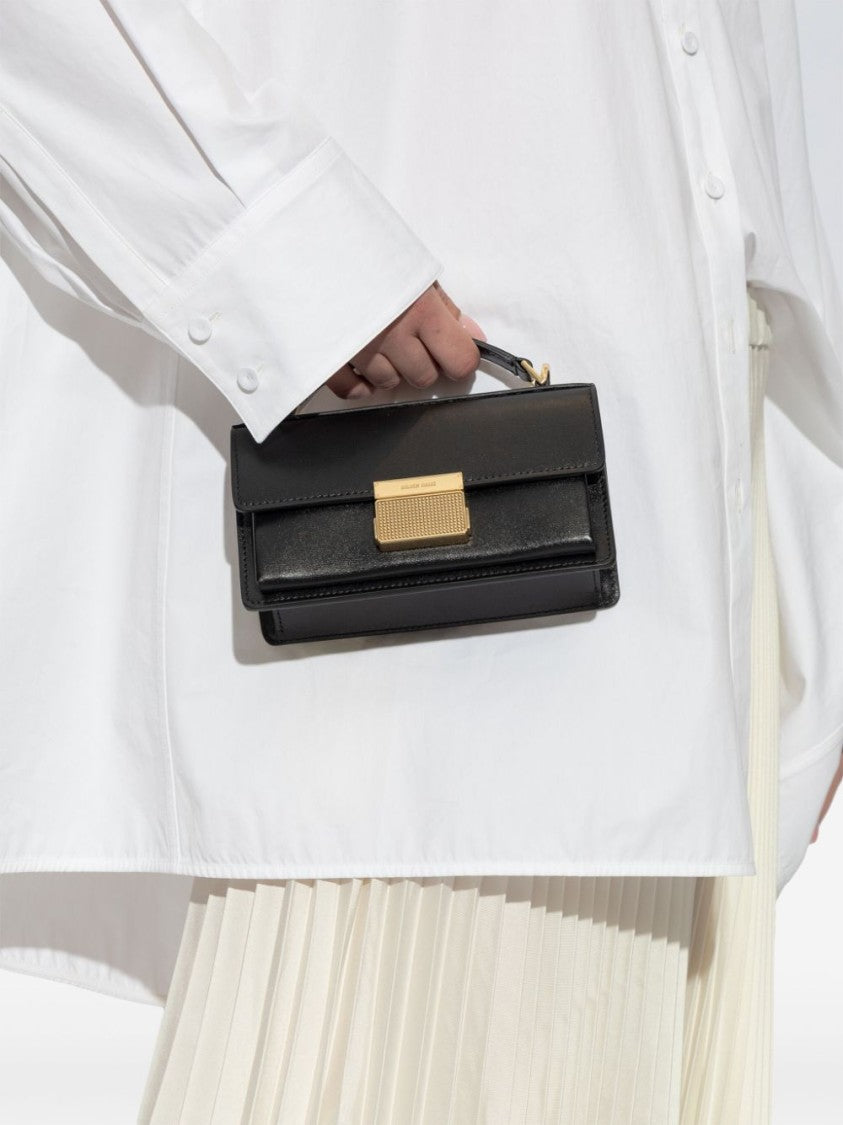 Golden Goose Black Leather Handbag