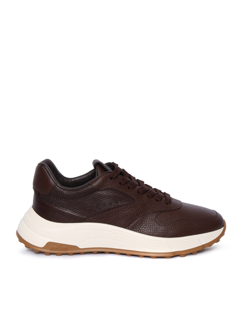 Hogan Hogan Hyperlight Lace-Up + Stamp Sneaker