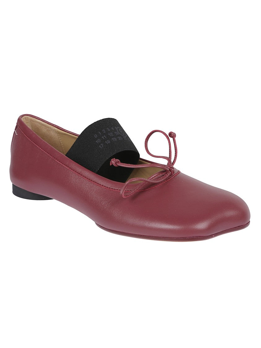 Mm6 By Maison Margiela Ovine Leather Ballet Shoe