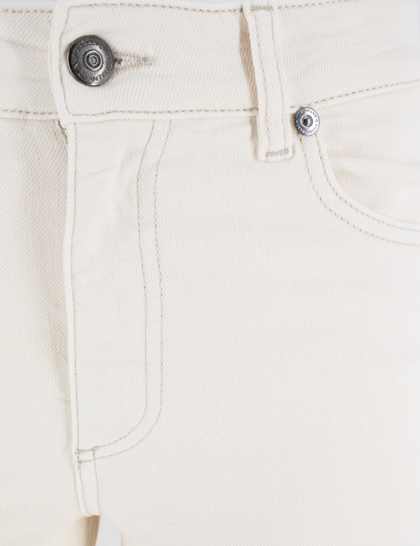 Antonelli Wide Leg Beige Trousers