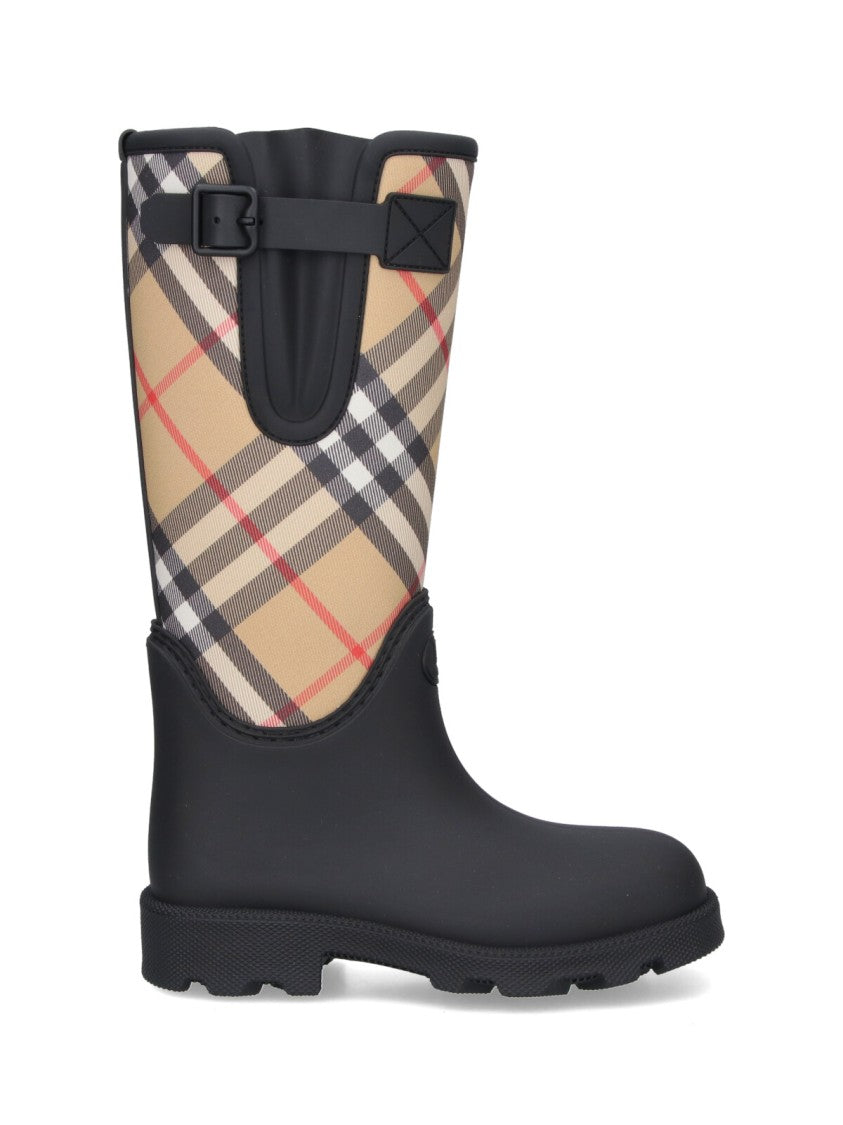 Burberry Marsh Stamp Boots – Black
