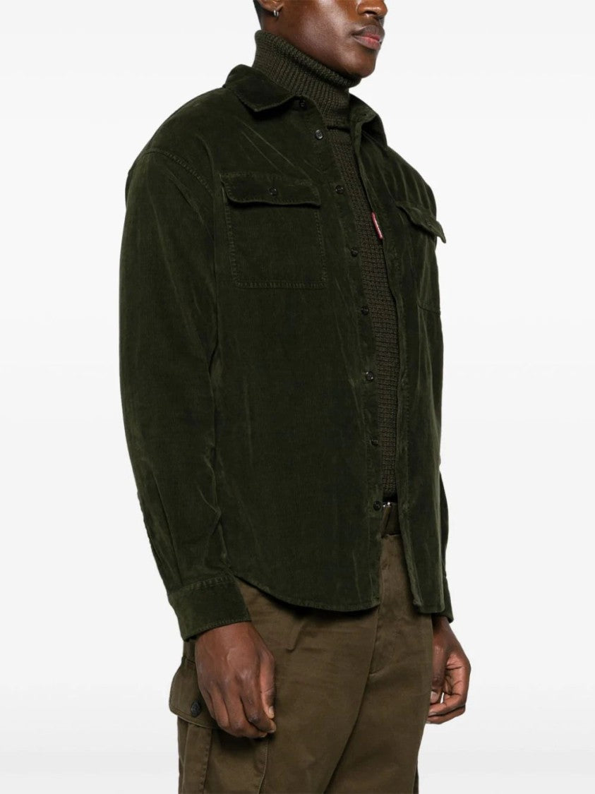 Dsquared2 Corduroy Cotton Shirt