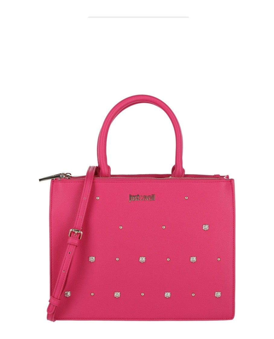 Just Cavalli Studded Shoulder Bag