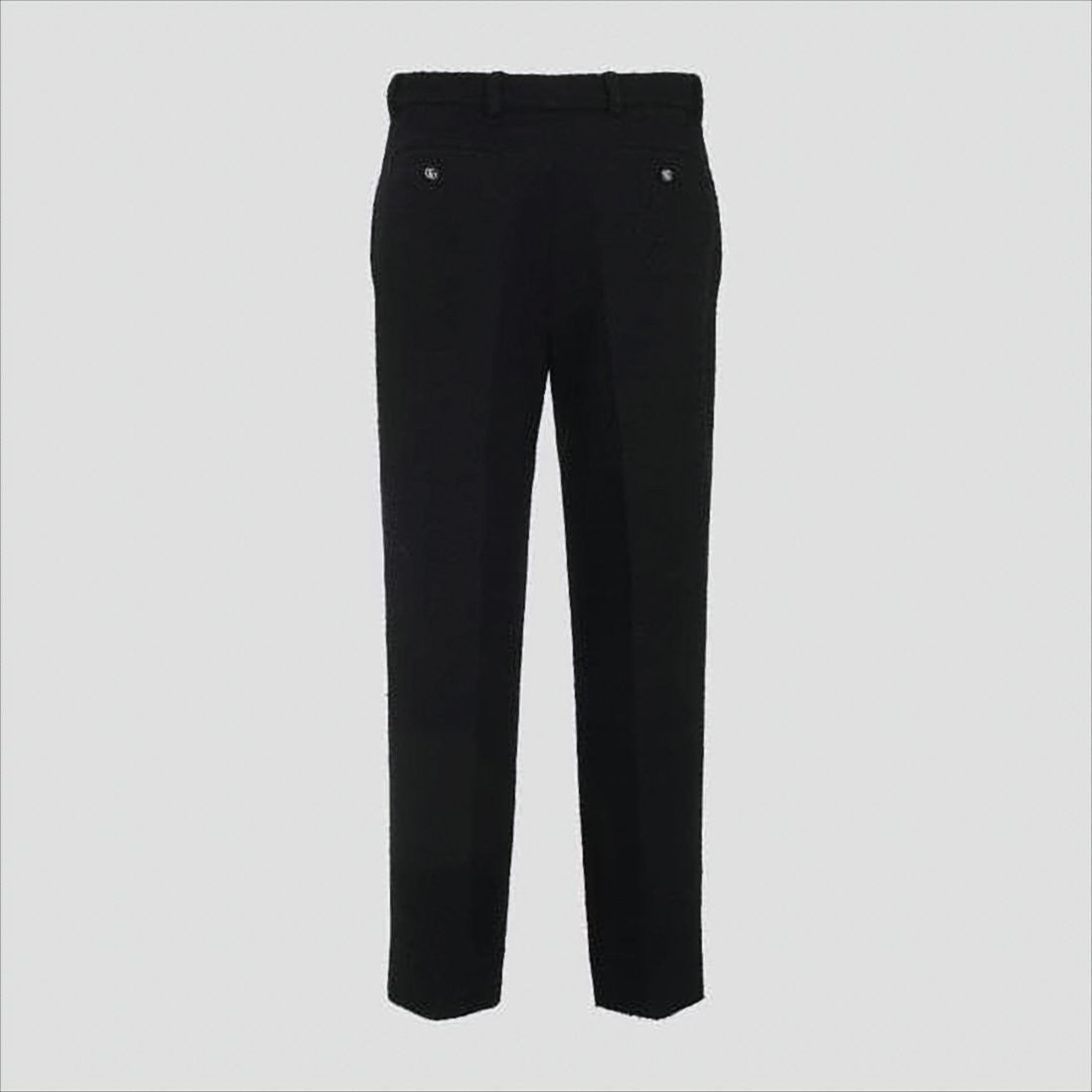 Gucci Straight-Leg Tailored Suit Pants With High Waist