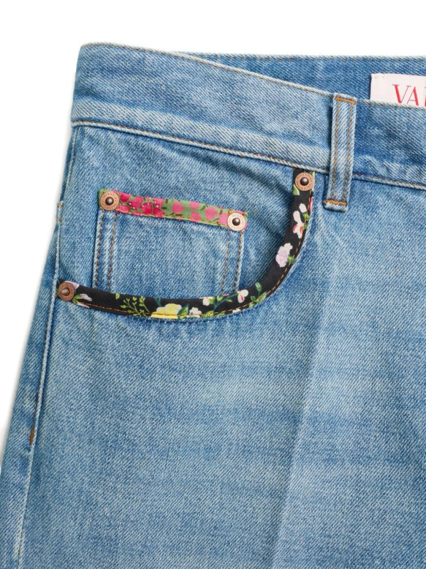 Valentino Light Blue Denim Jeans