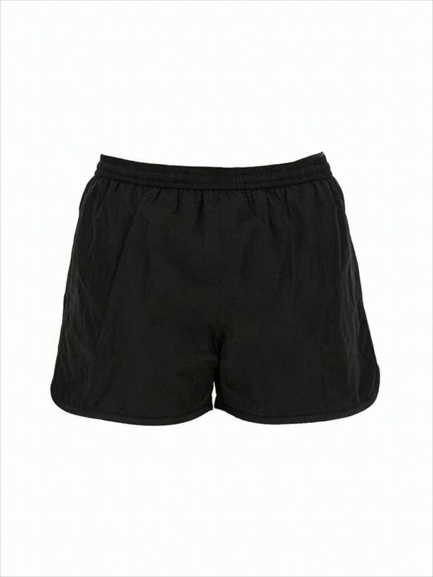 Ami Men's Relaxed-Fit Beach Shorts With Elastic Waistband