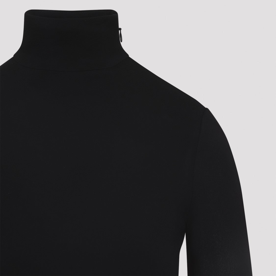 Alaïa High-Neck Dress With Heart-Shaped Back Cutout