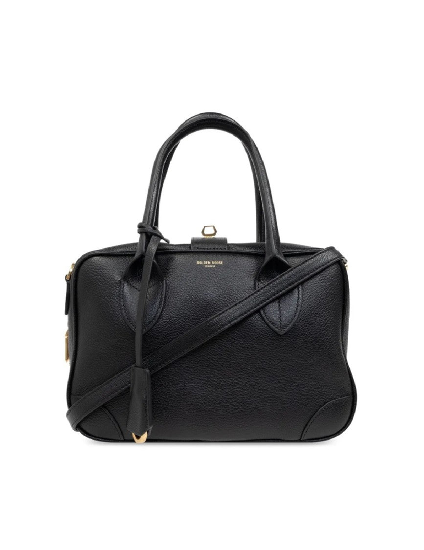 Golden Goose Vita Shoulder Bag In Textured Goat Leather