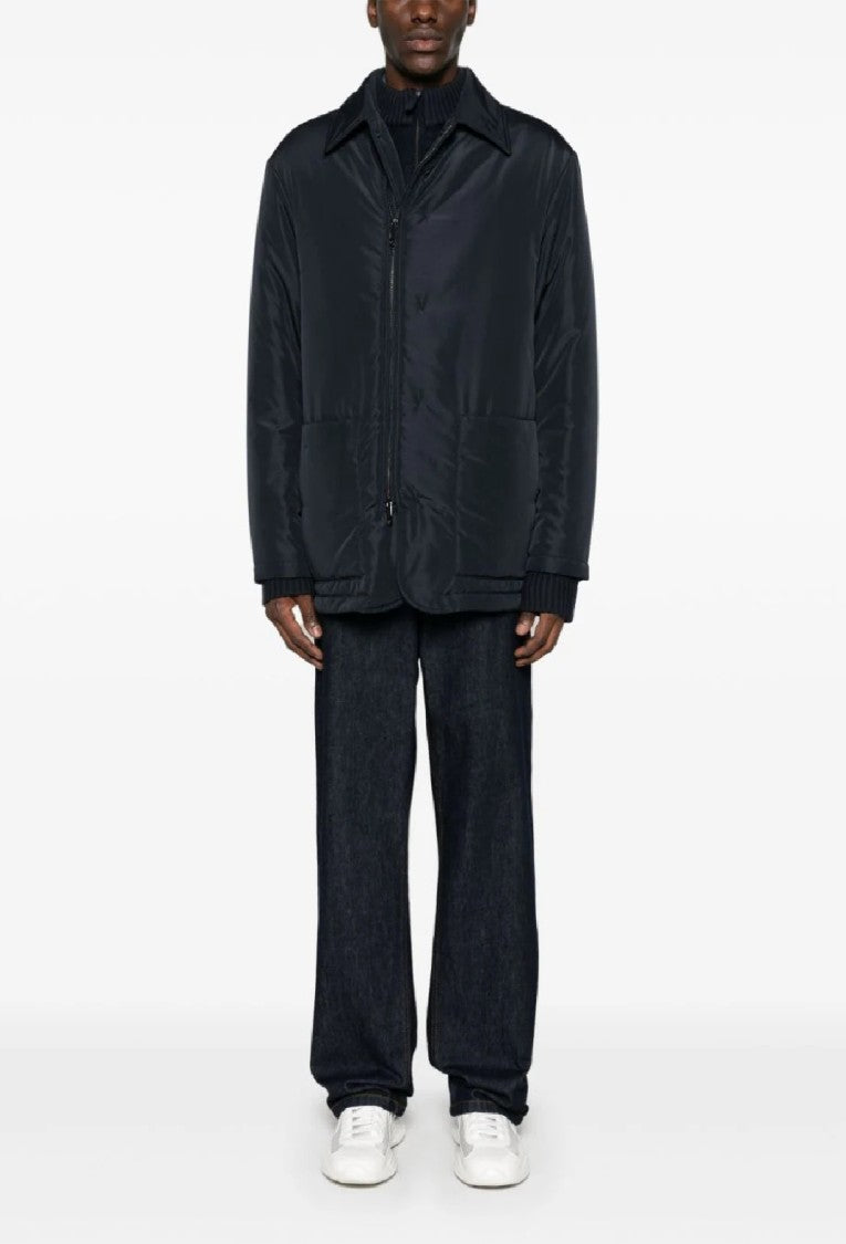 Emporio Armani Goose Down Jacket With Design