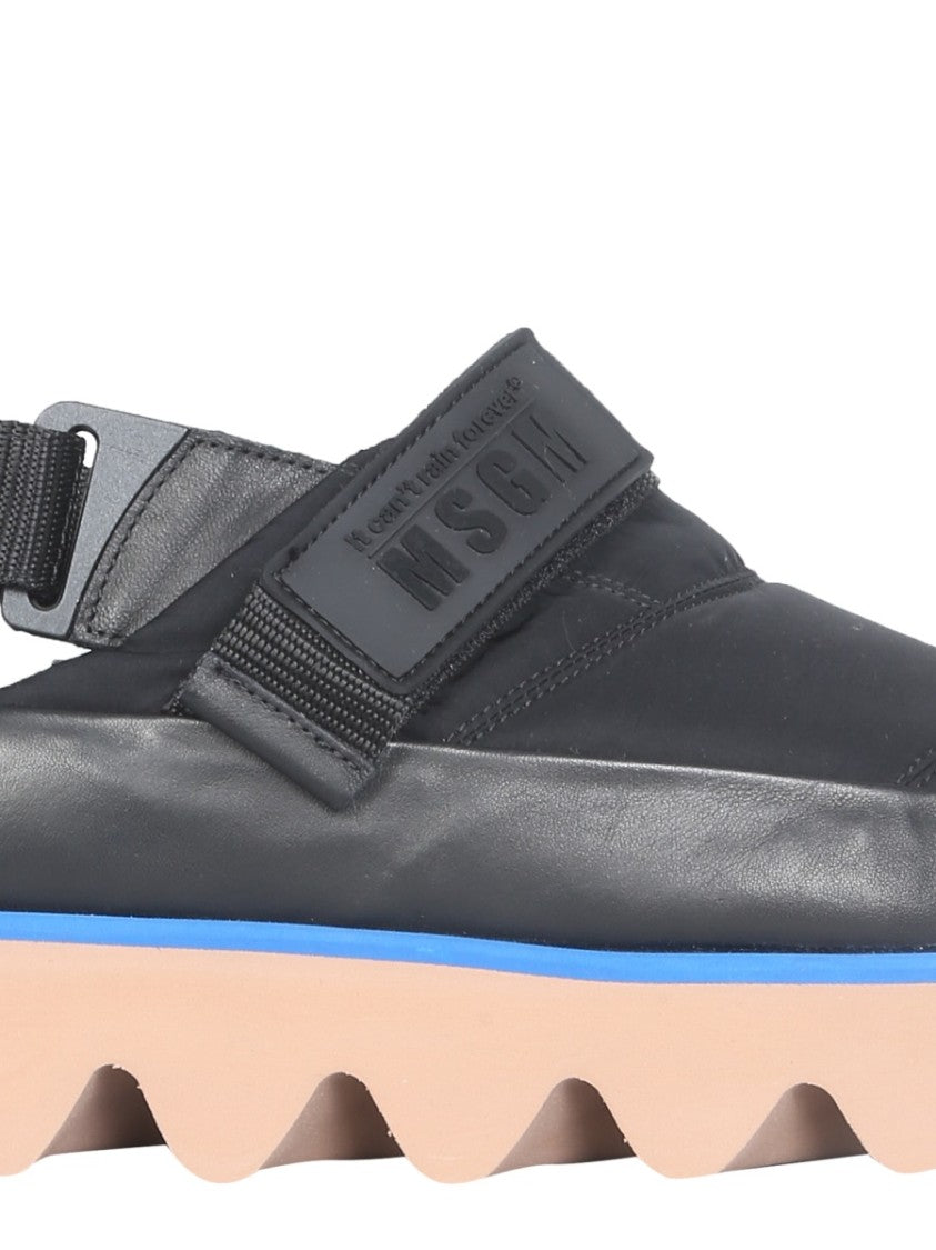 Msgm Padded Upper Sandals
