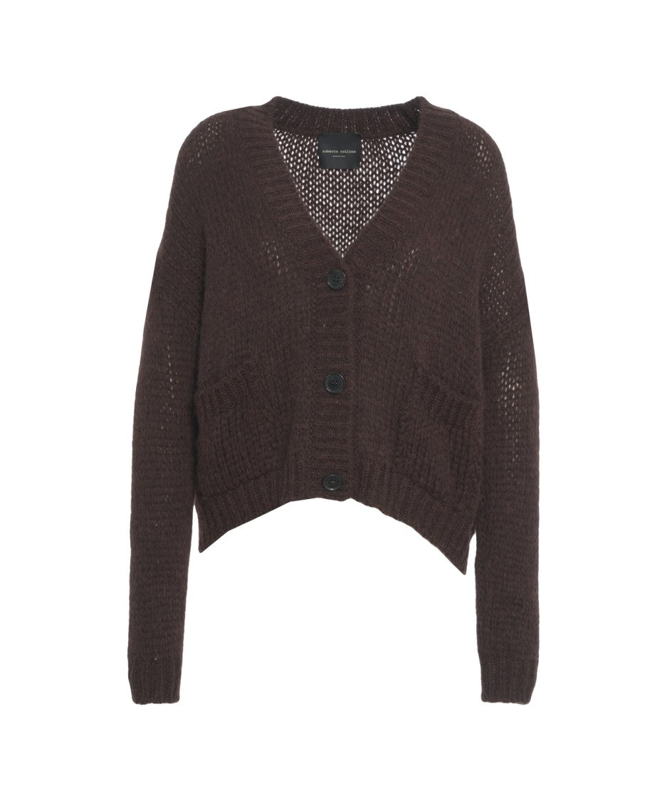 Roberto Collina V-Neck Knit Cardigan
