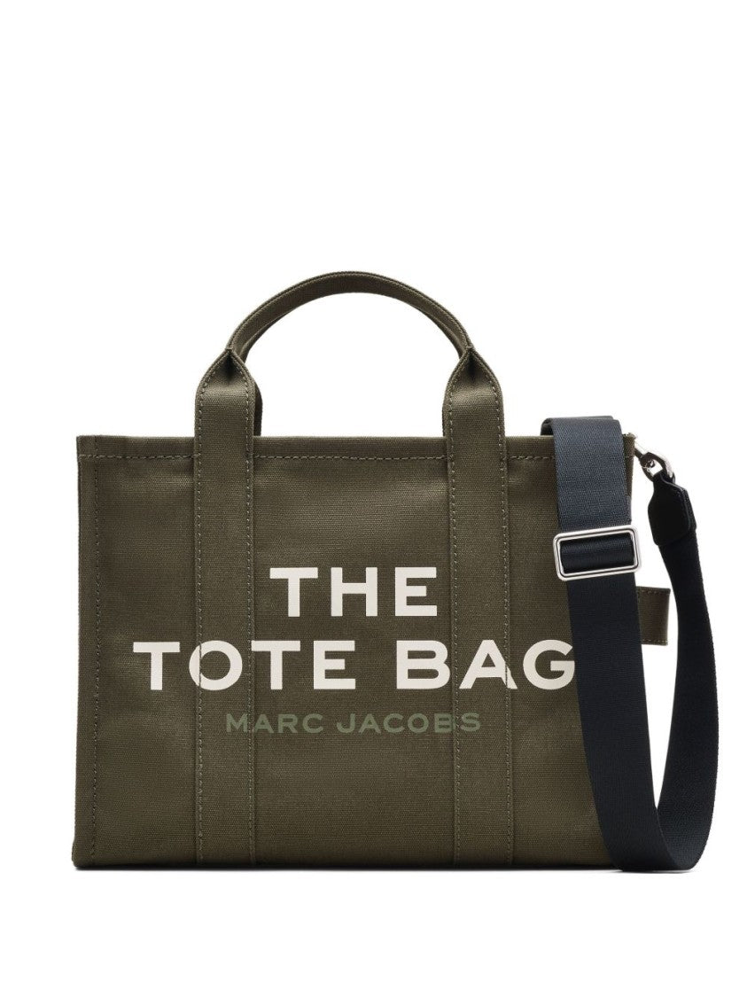 Marc Jacobs Rectangular Tote Bag In Durable Cotton