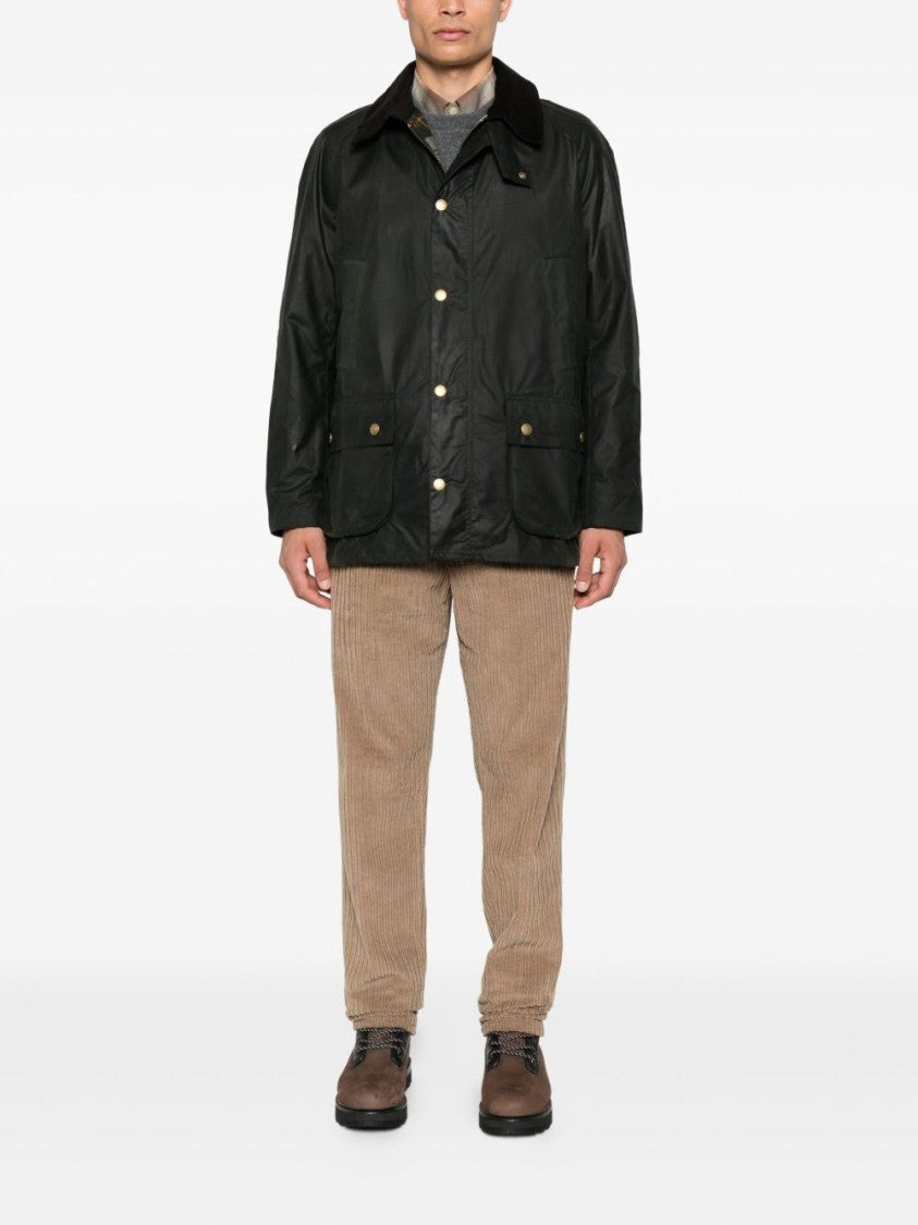Barbour Dark Green Waxed Cotton Jacket