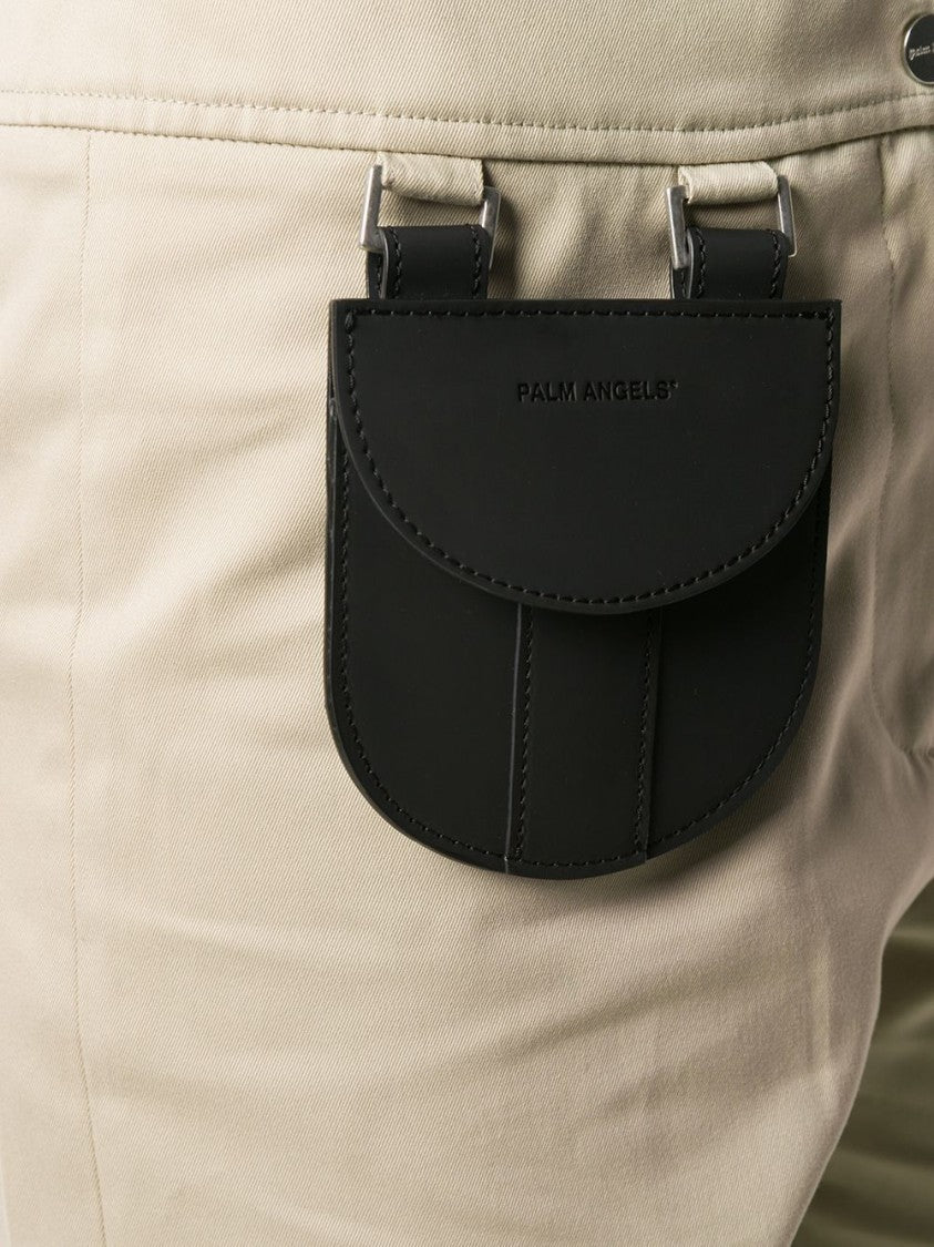 Palm Angels Contrasting Pocket Knee-Length Shorts