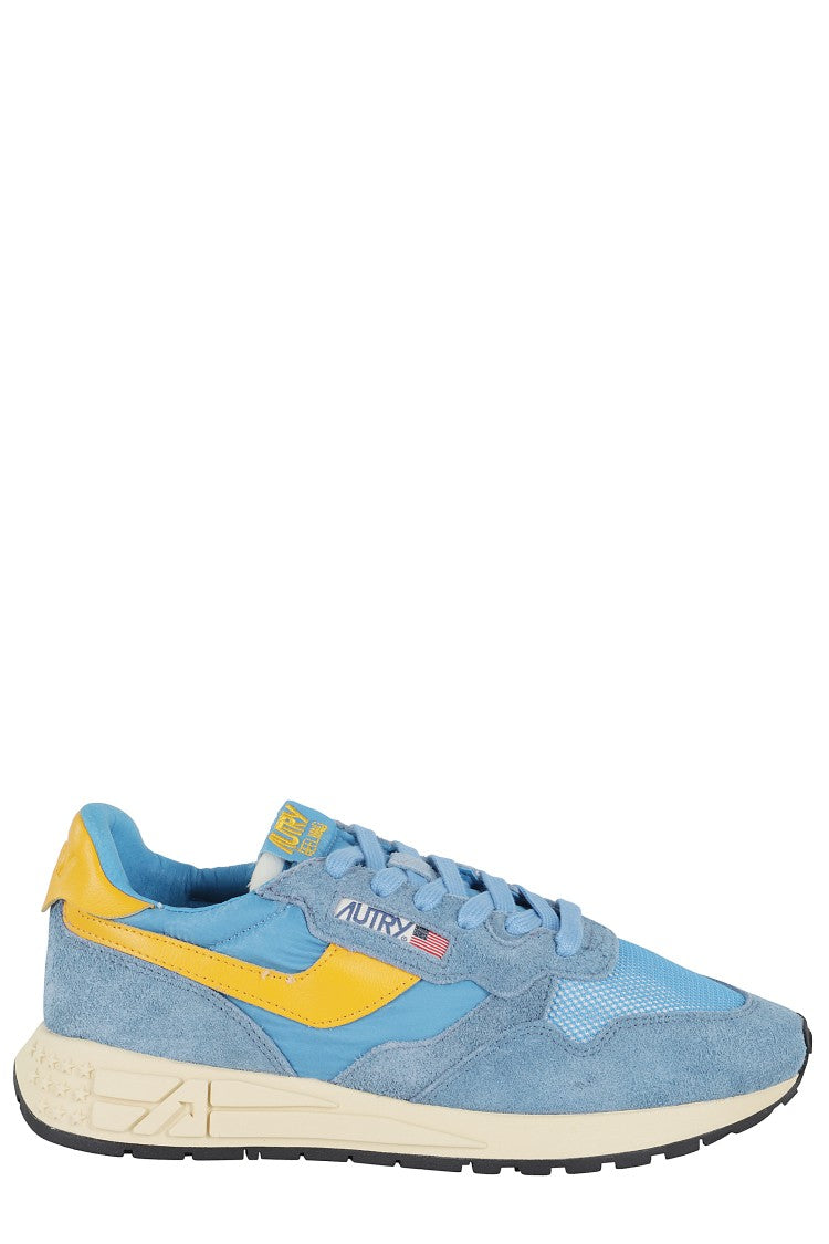 Autry Reelwind Nylon And Suede Low-Profile Sneakers