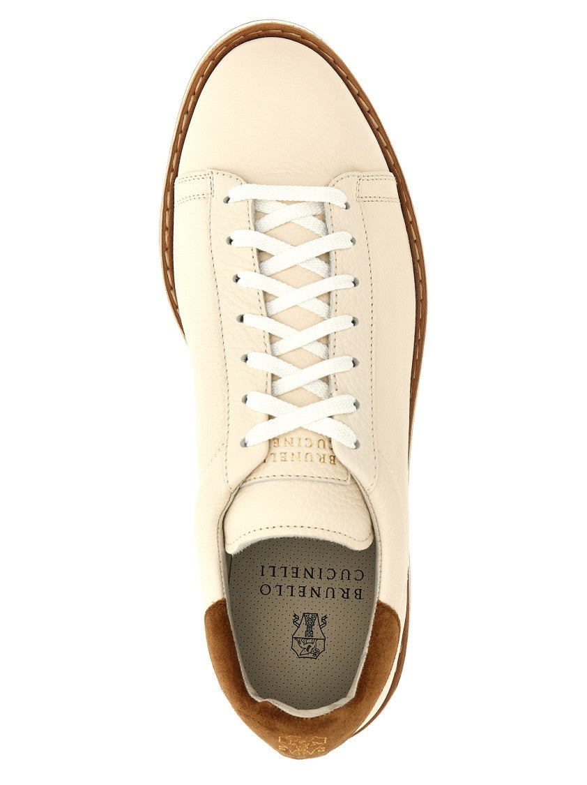 Brunello Cucinelli Low-Top Leather Sneakers