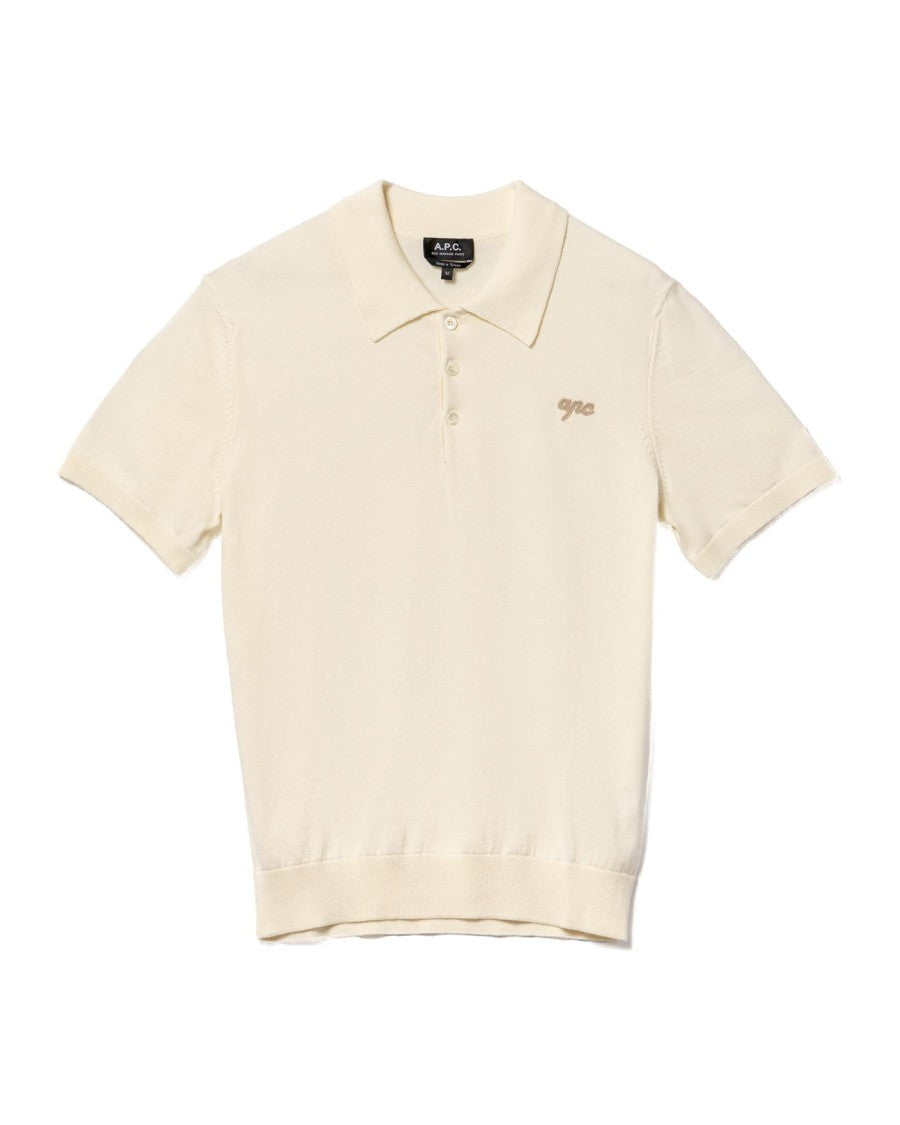 A.P.C. Classic Polo Shirt With Embroidered Logo