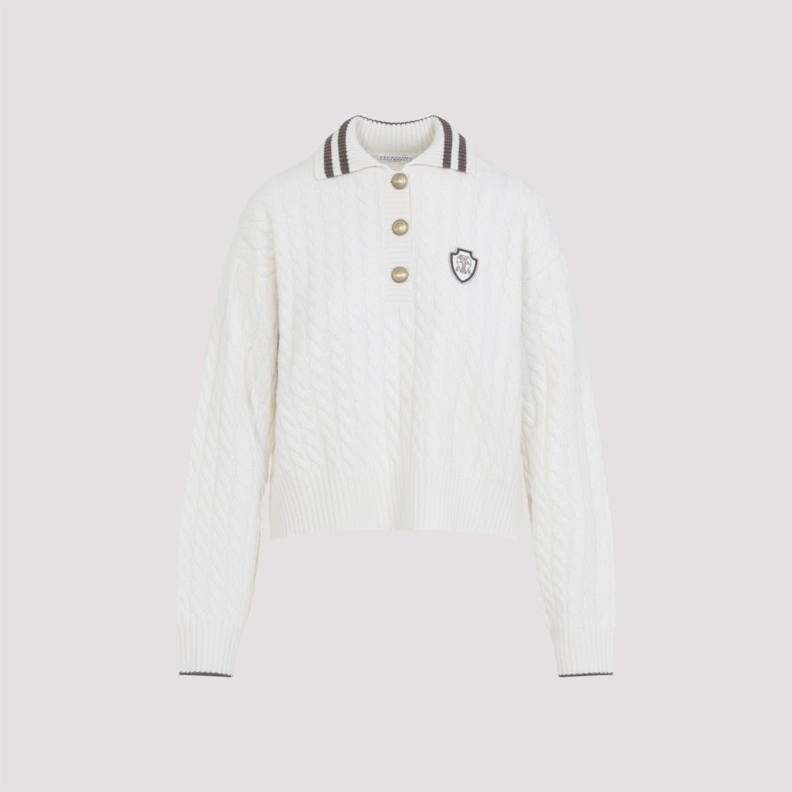 Brunello Cucinelli Cashmere Sport Club Pullover