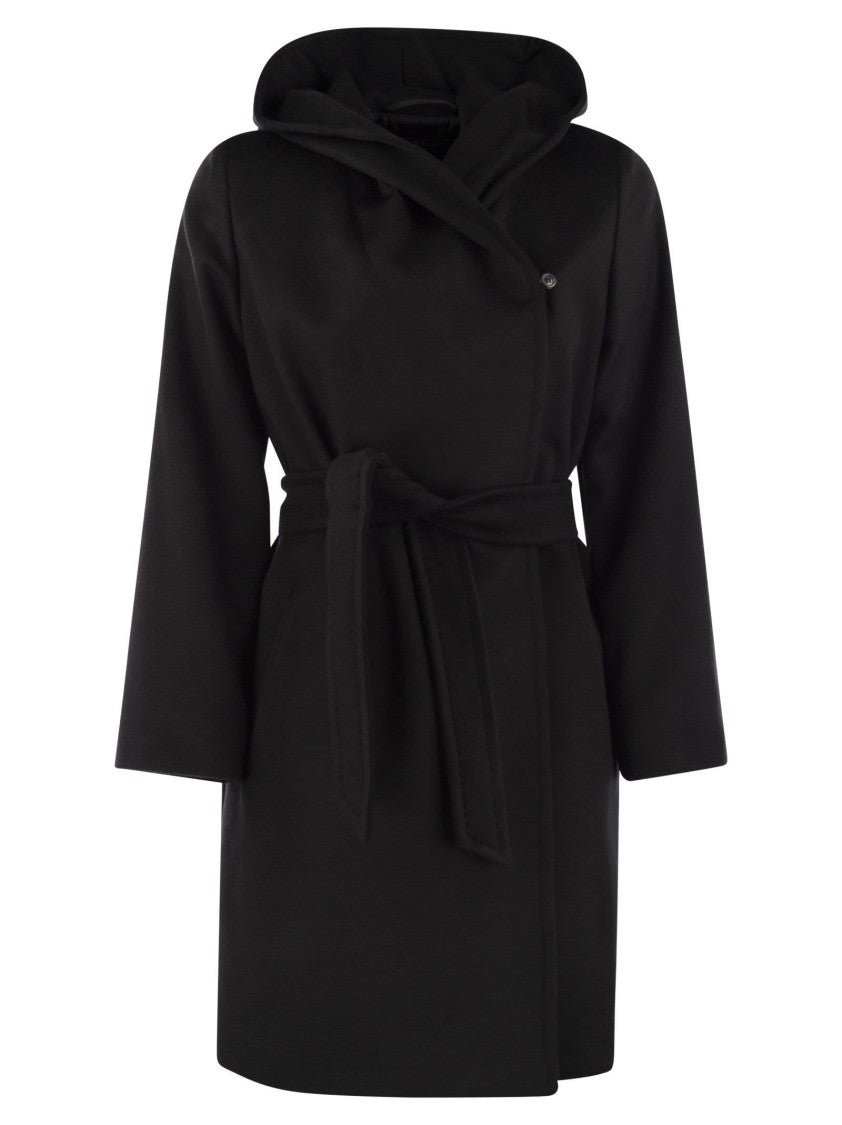 Max Mara Newmang - Wool Coat With Hood