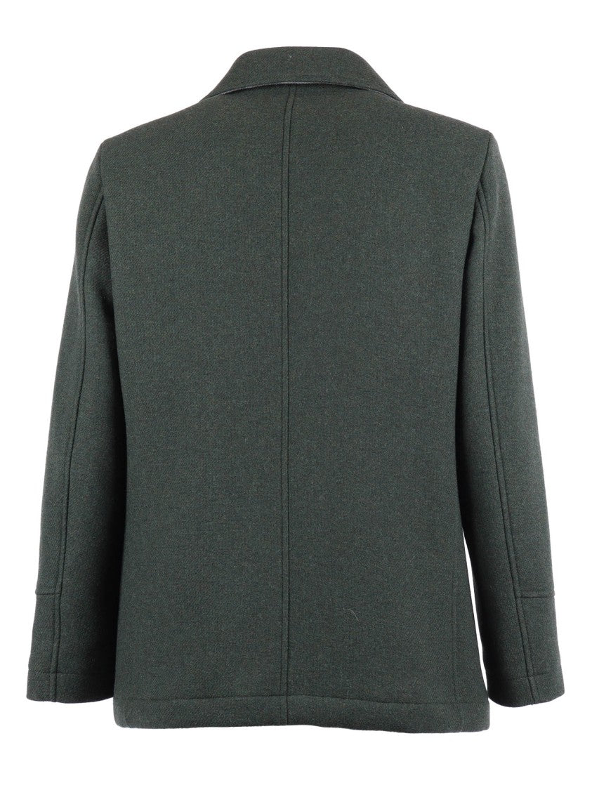 Camplin Island - S Double-Breasted Wool Coat