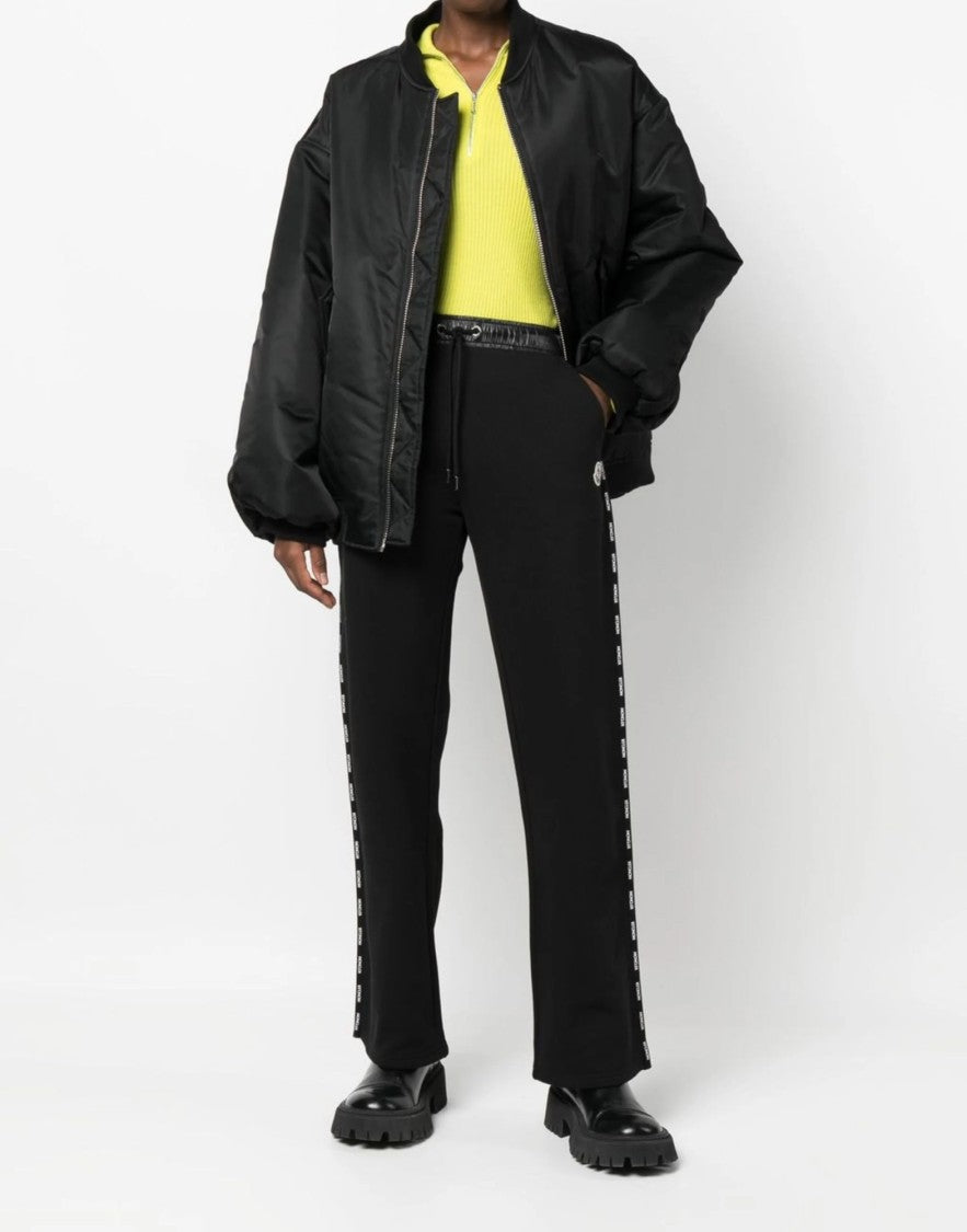 Moncler Logo Trim Drawstring Track Pants