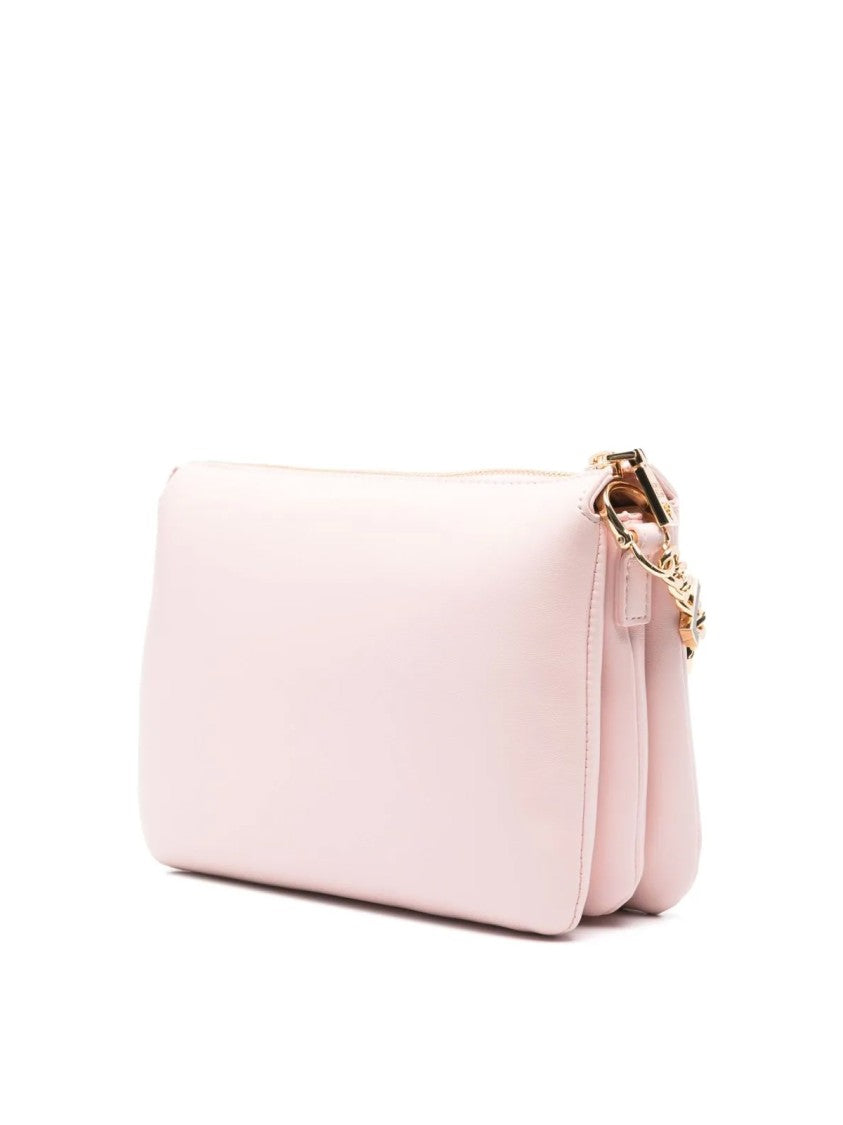 Moschino Chain Link Logo Shoulder Bag