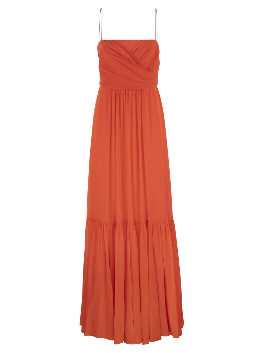 Max Mara Pioppo - Draped Georgette Dress