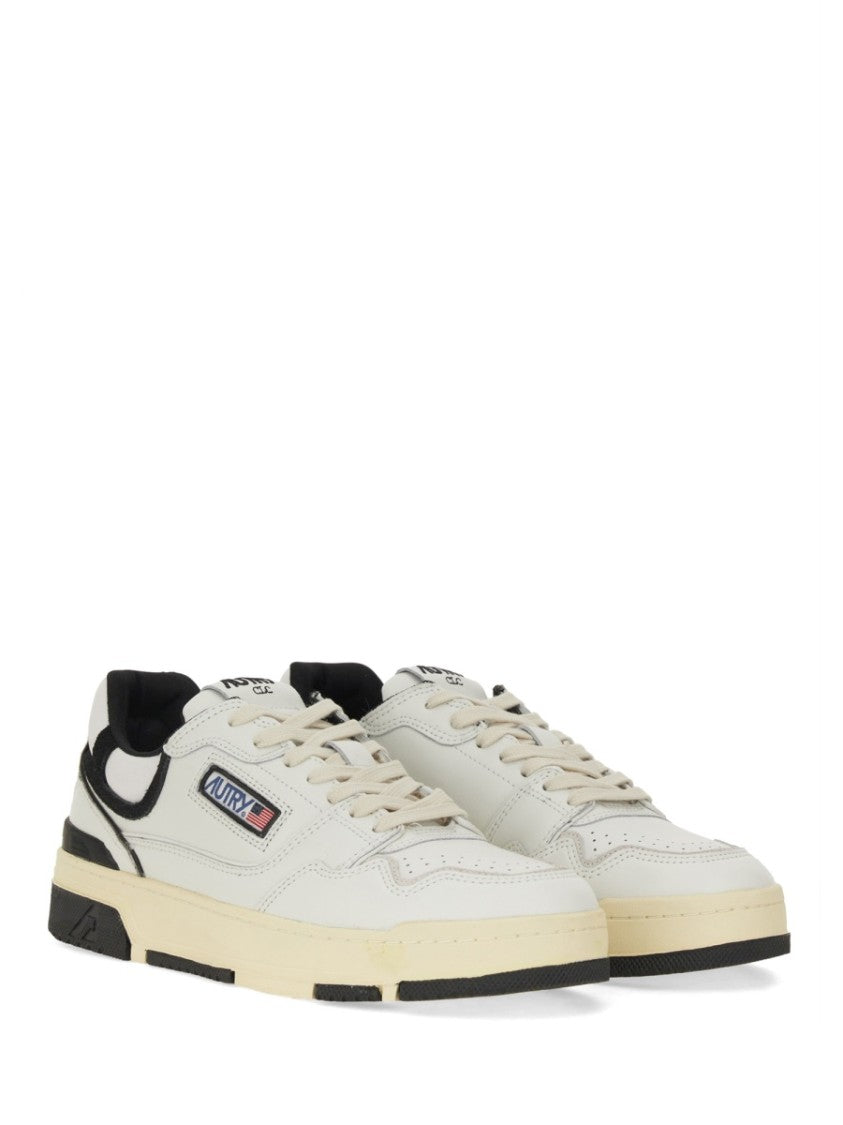 Autry Classic Low-Top Sneakers With Cow Leather And Suede Accents