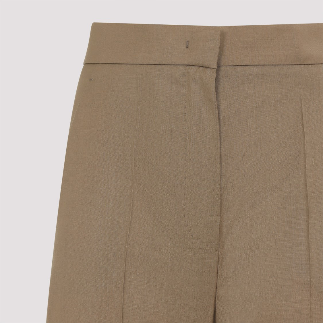 Max Mara High-Waisted Wide-Leg Trousers In Luxurious Virgin Wool