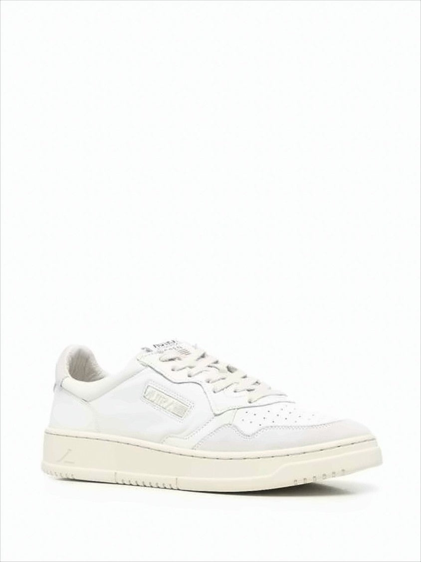Autry Low-Top Sneakers With Smooth Leather Uppers And Tonal Logo