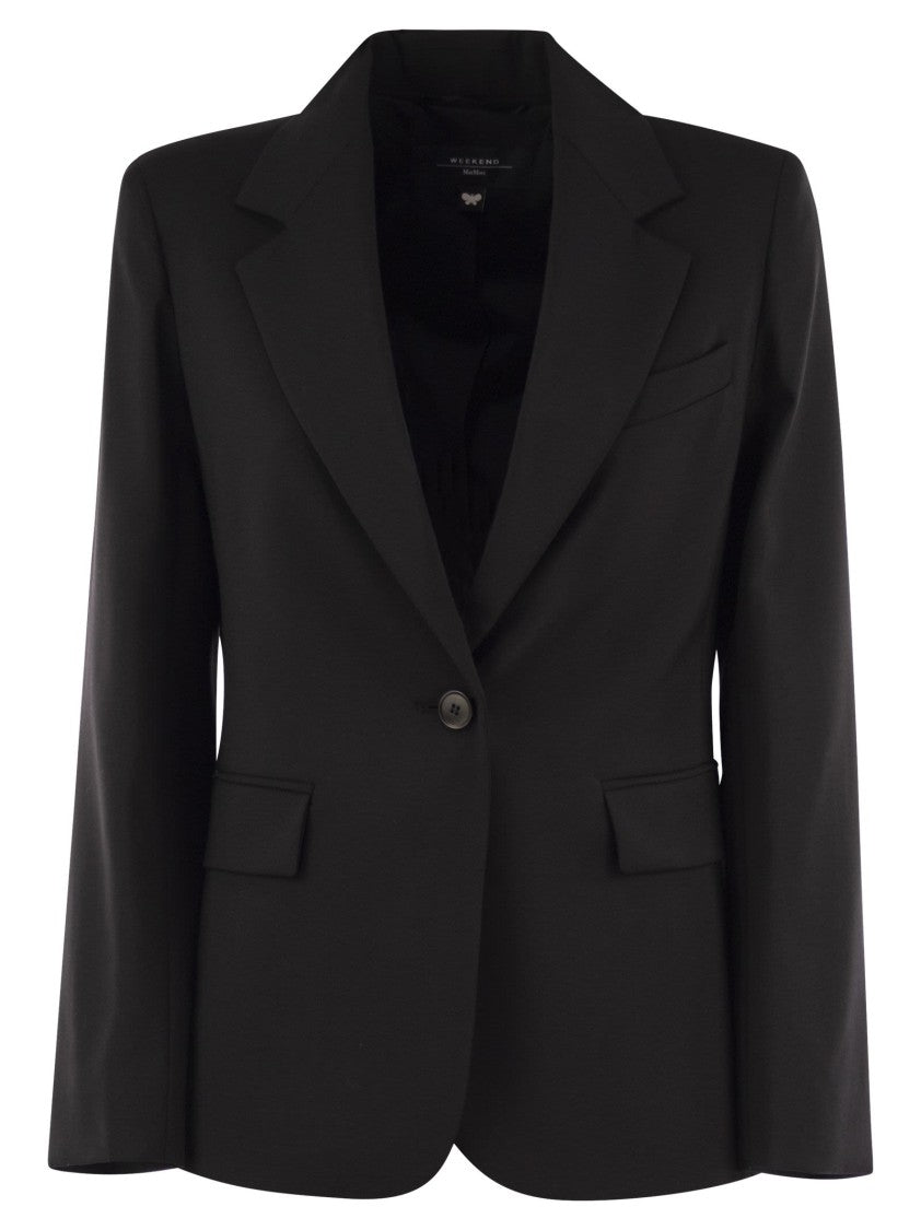 Max Mara Lamine - Natural Stretch Wool Blazer