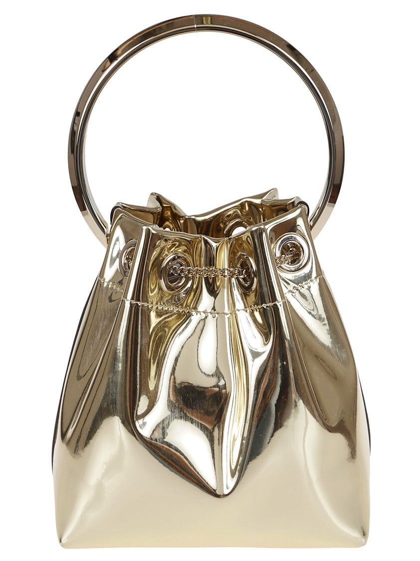 Jimmy Choo Crossbody Bag In Metallic Finish