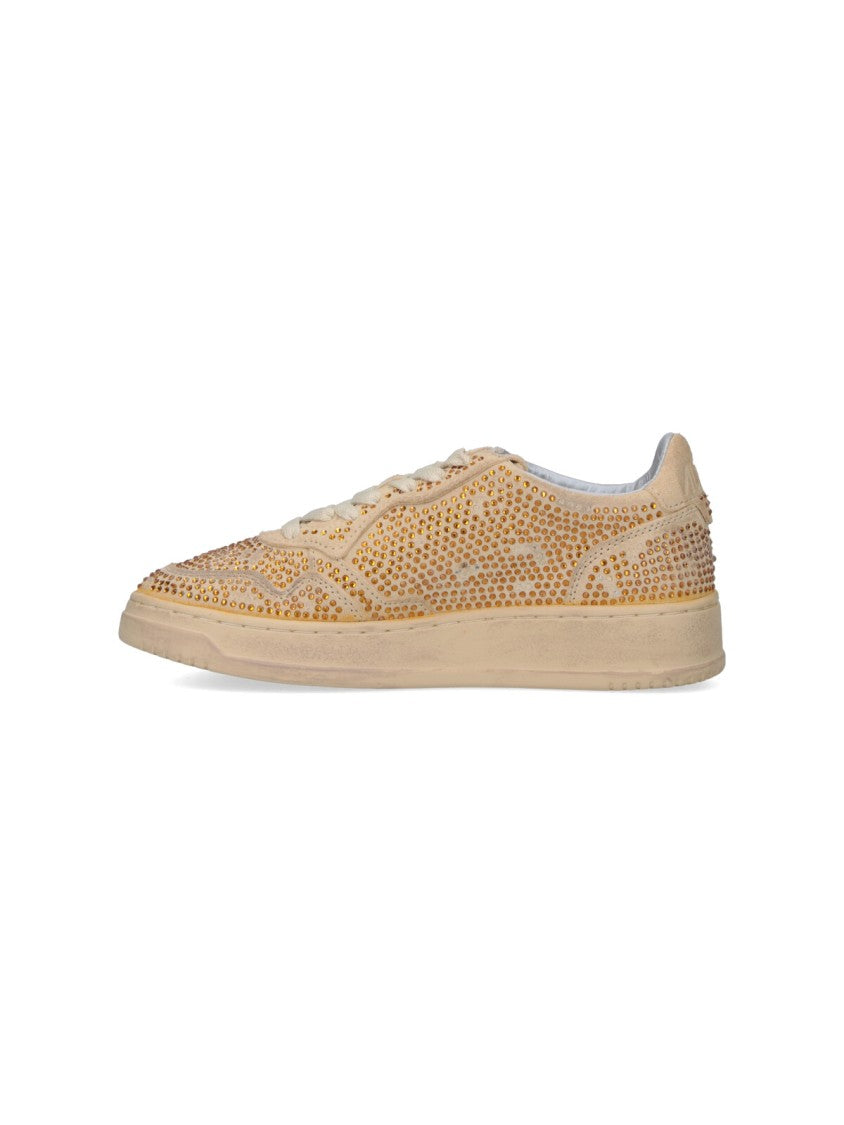 Autry Low-Top Beige Sneakers
