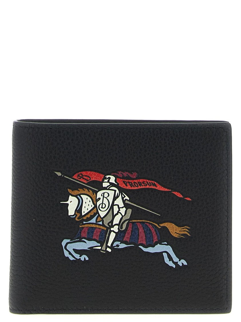 Burberry Compact Minimalist Wallet With Secure Compartment