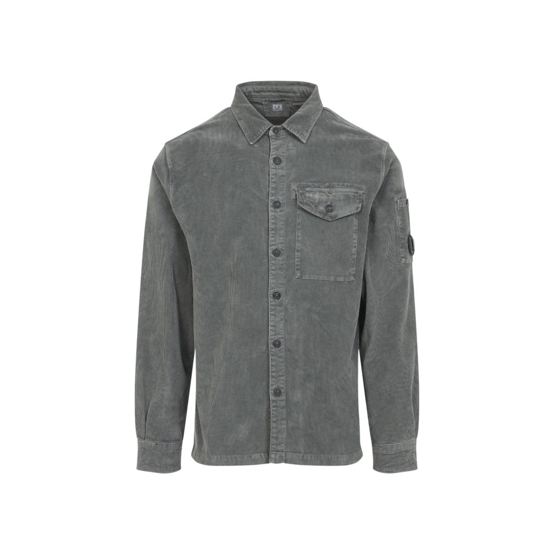 C.P. Company Ls Corduroy Grey Cotton Shirt