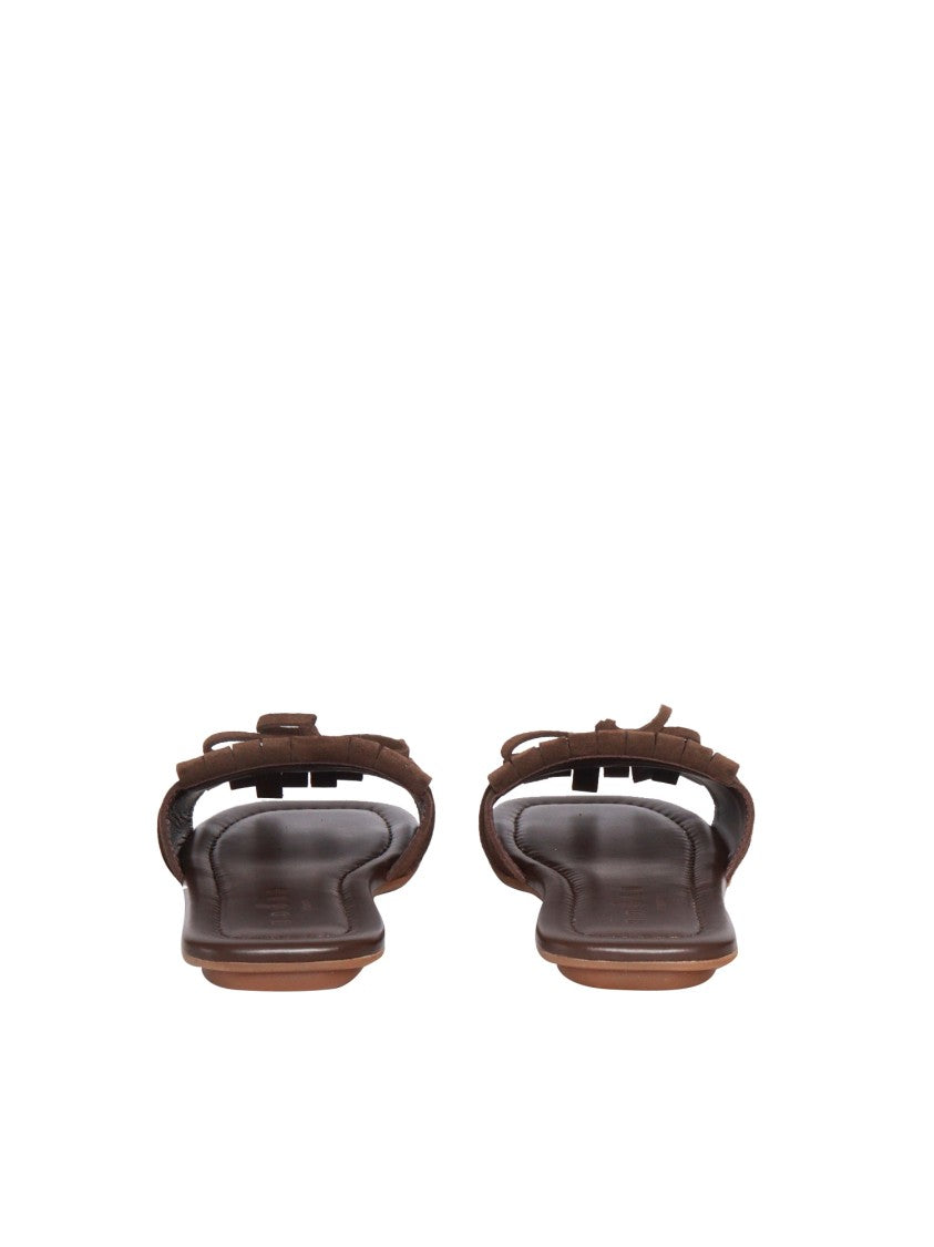 Hogan H685 Fringe Sandal