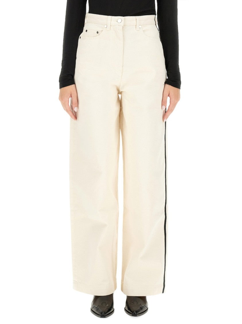 Peter Do High-Waisted Wide Jeans