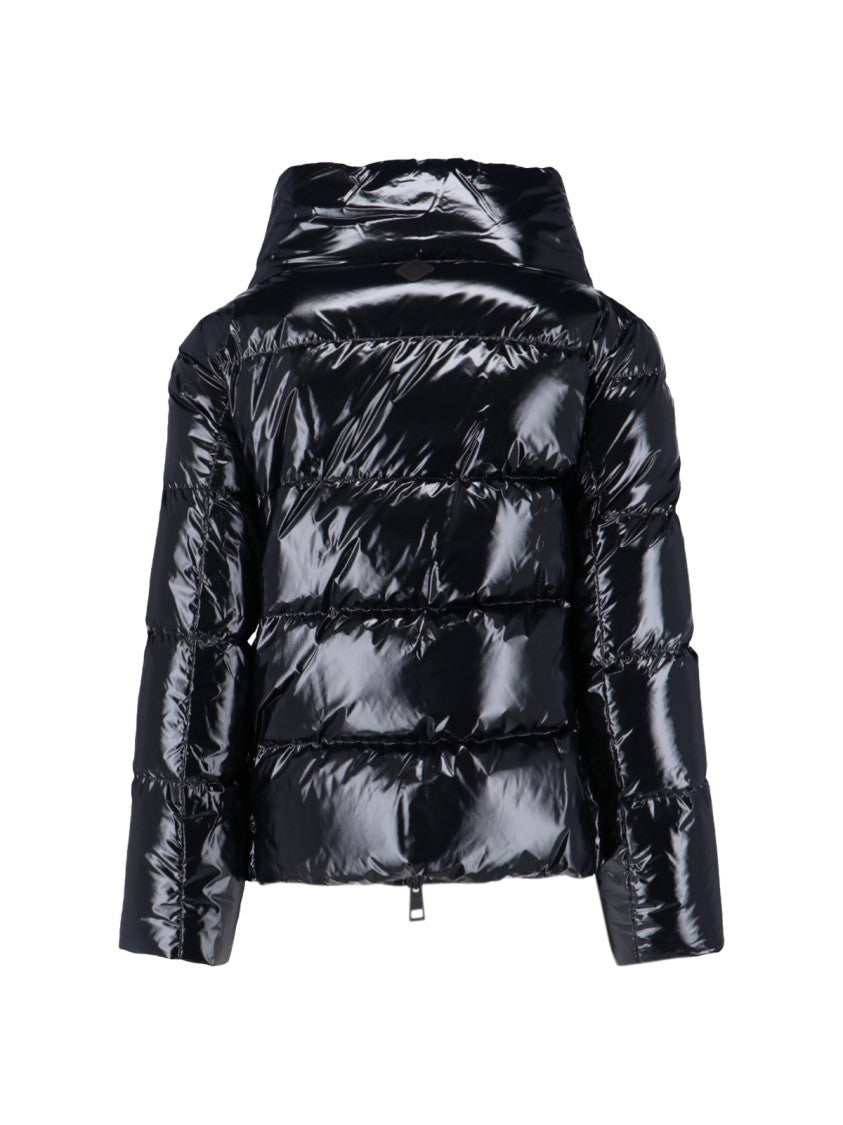 Herno High Collar Quilted Down Jacket